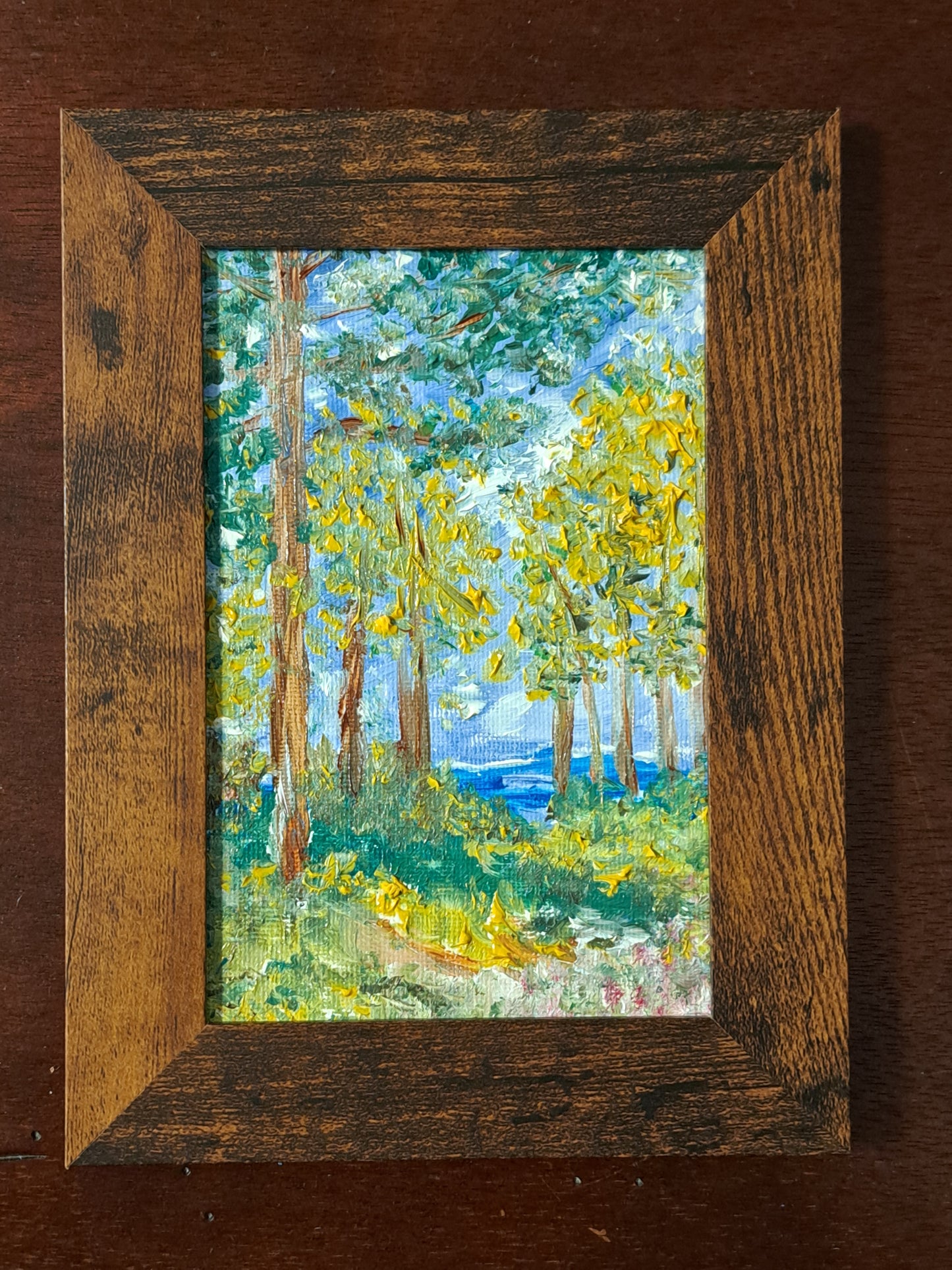 Summer Light Original Oil Painting