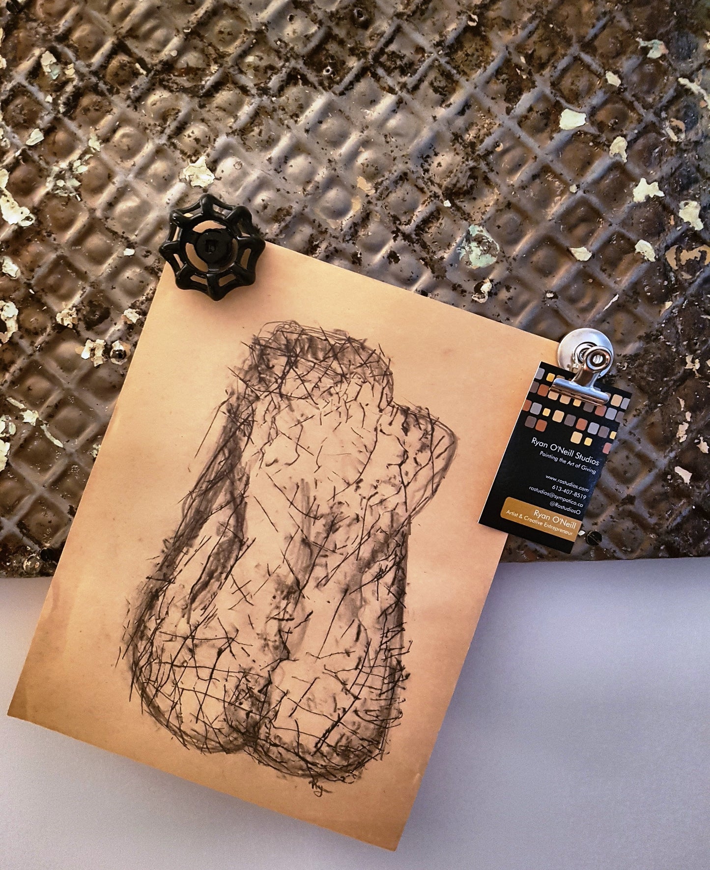 Beauty at Rest Original Sketch