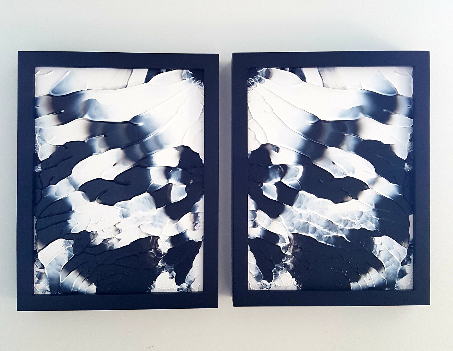 Winter Branches Acrylic Original Painting Set (2 Piece)
