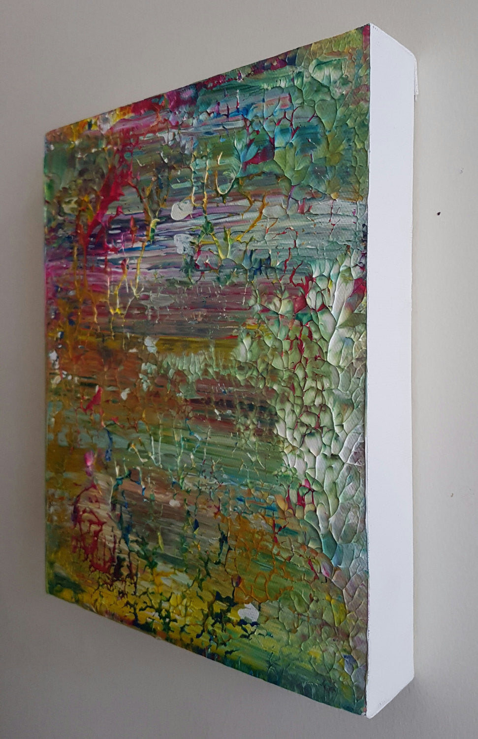 Japanese Garden Acrylic Original Abstract Canvas