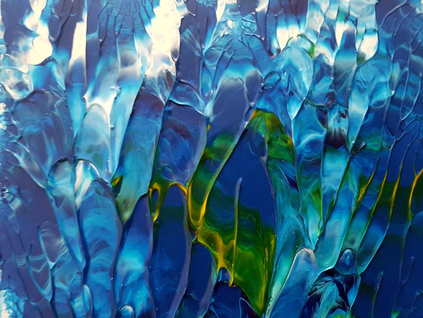 Deep Sea Abstract Acrylic Original Painting