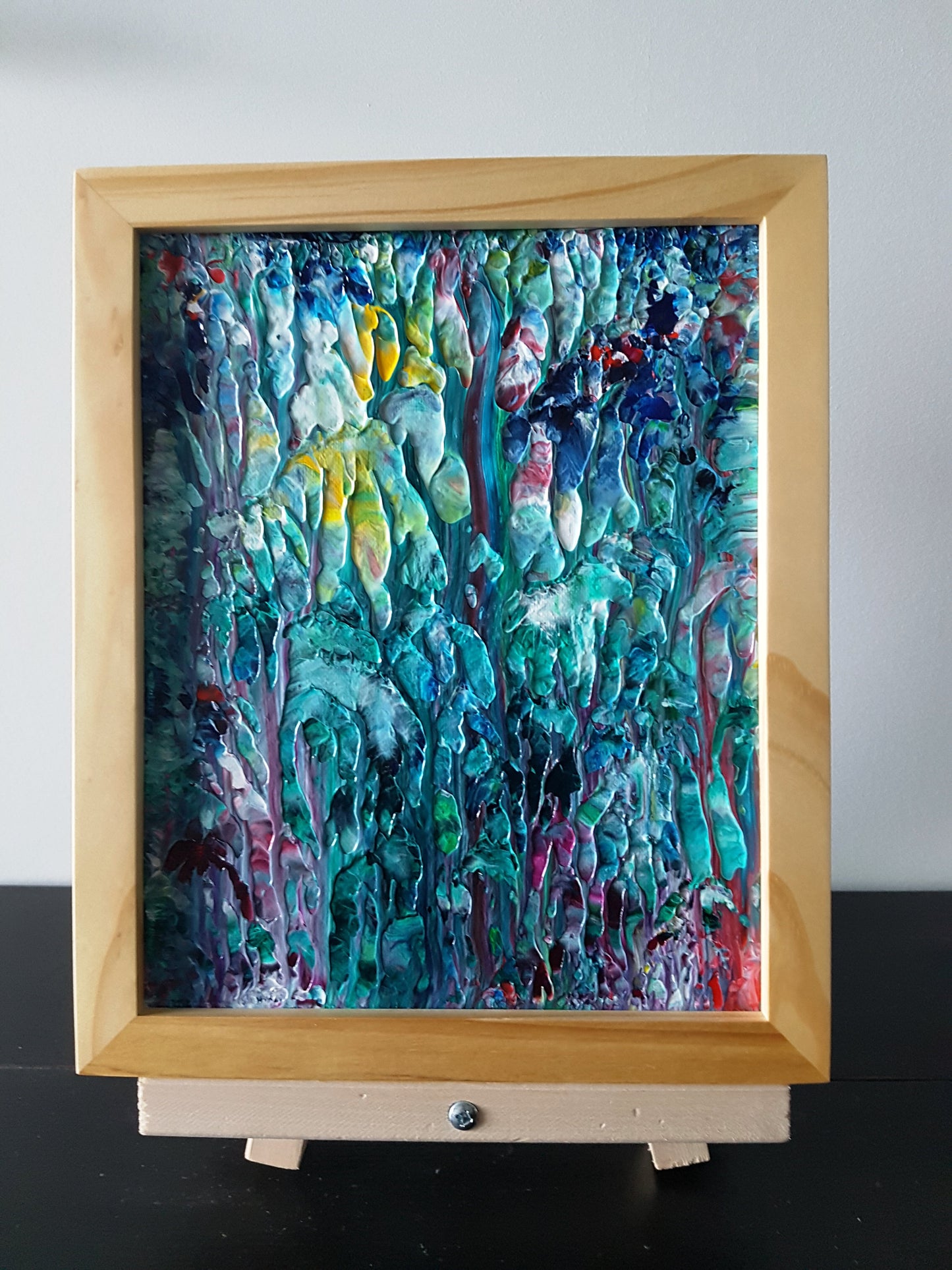 Magic Forest Abstract Acrylic Painting