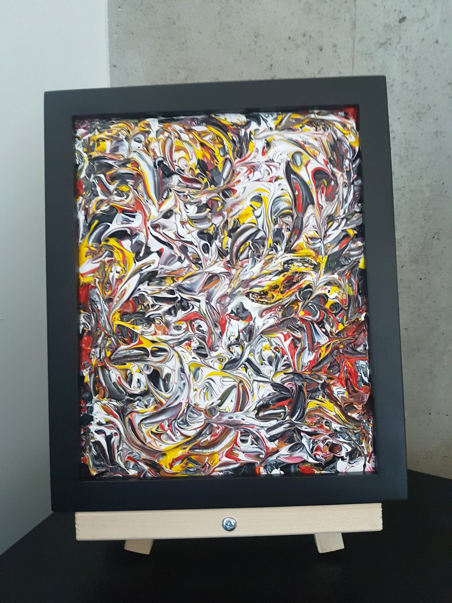 Circus Abstract Acrylic Painting