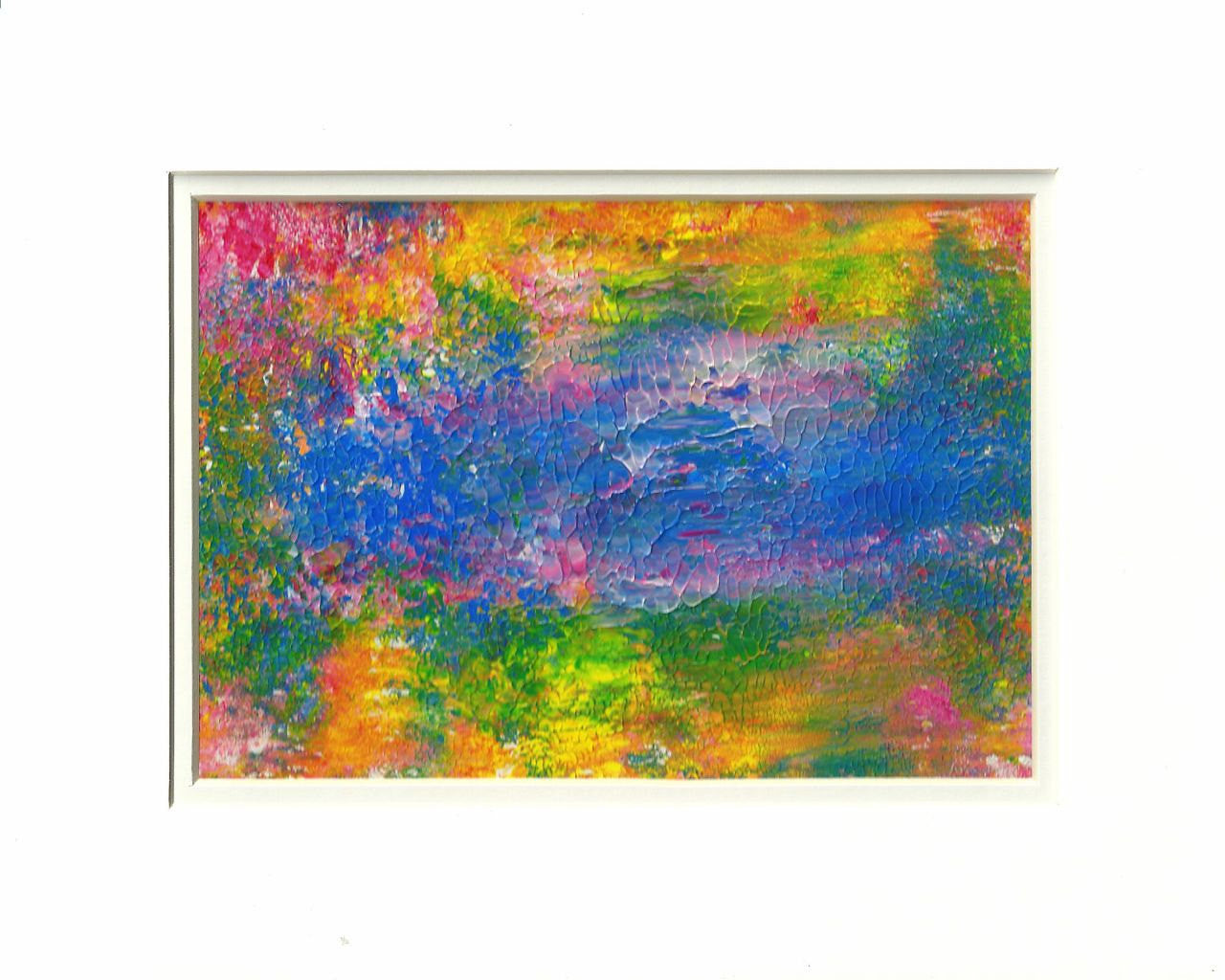 Original Abstract Sunny Impressions Painting Fine Art