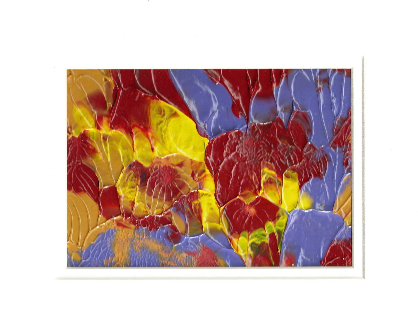 Hibiscus Abstract Original Painting
