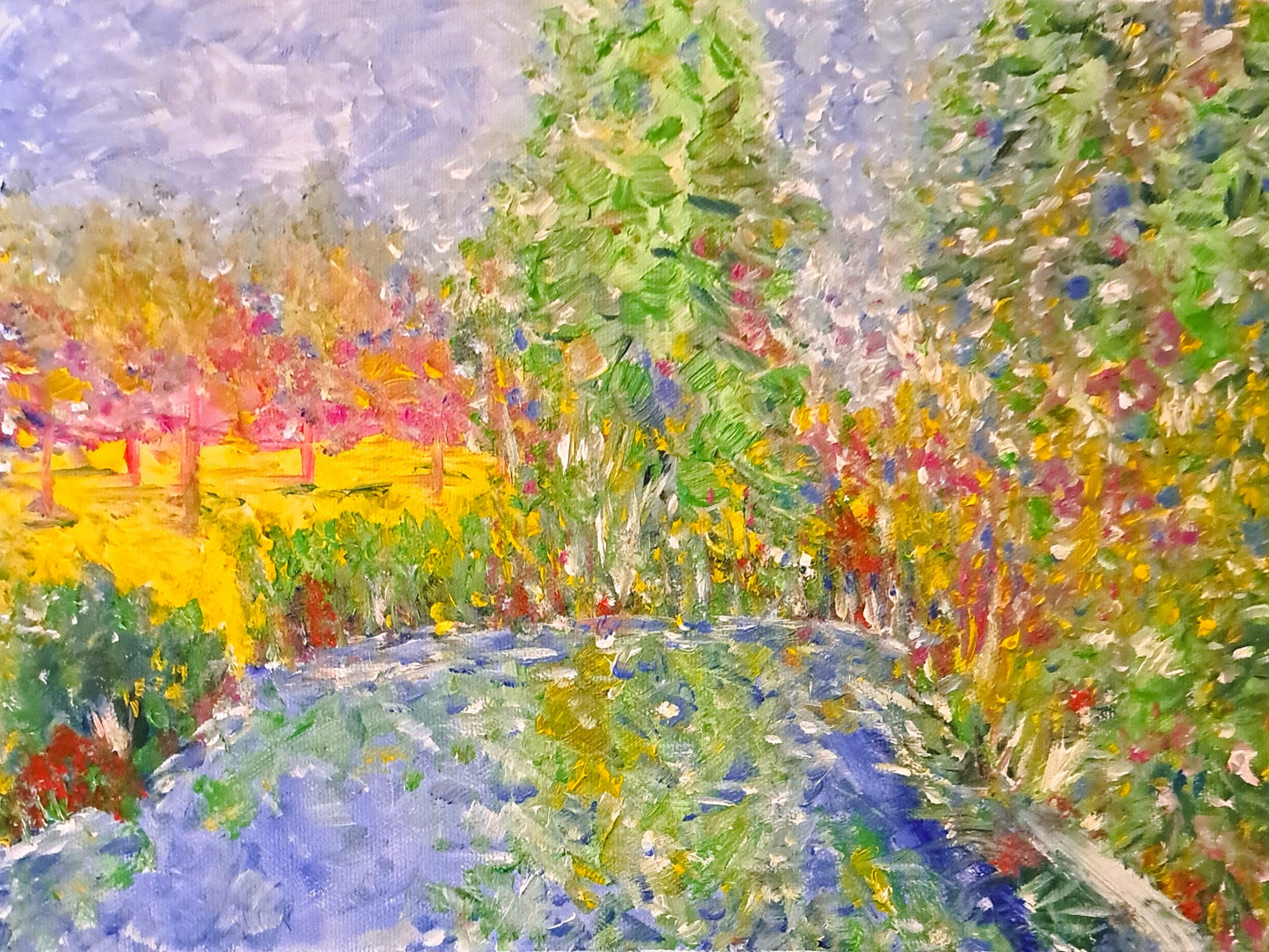 Summer Impressions Original Oil Painting