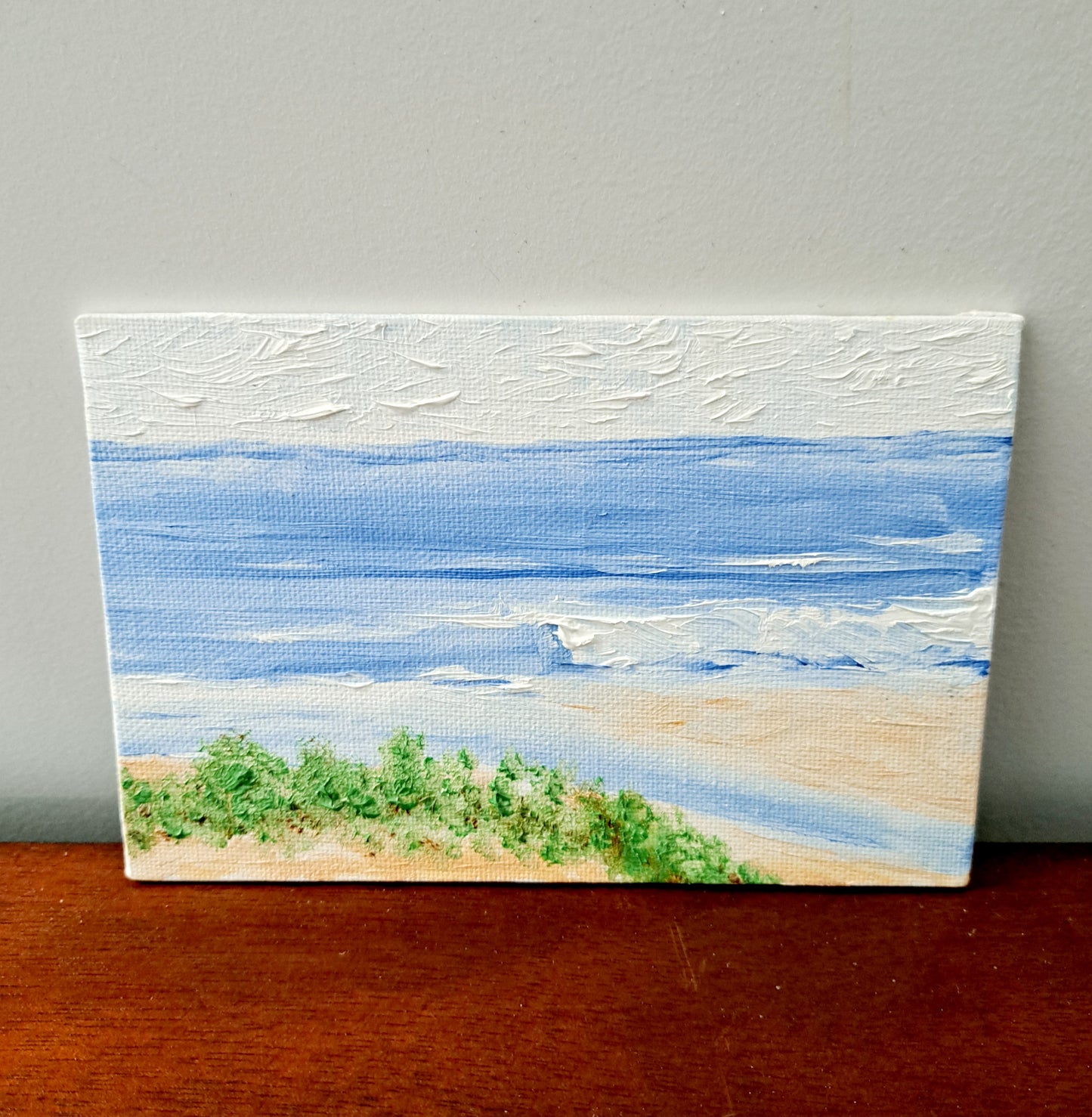 This Way to the Beach Original Oil Painting