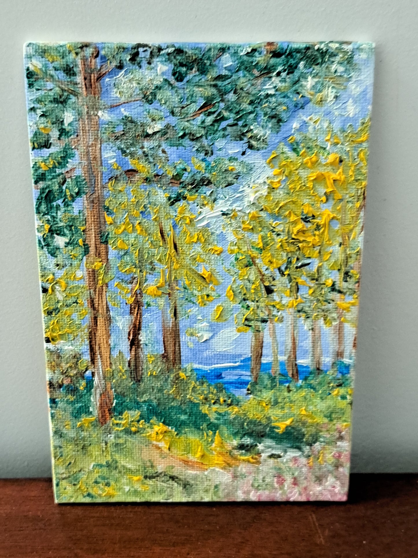 Summer Light Original Oil Painting