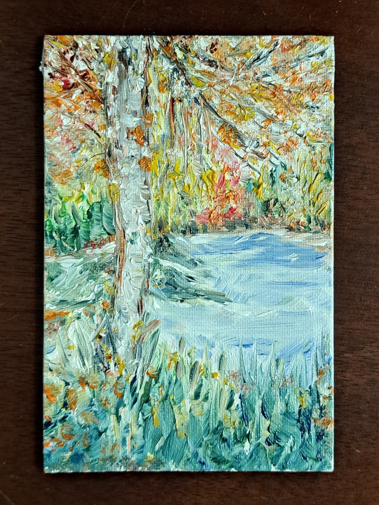 Seasons of Change Original Oil Painting