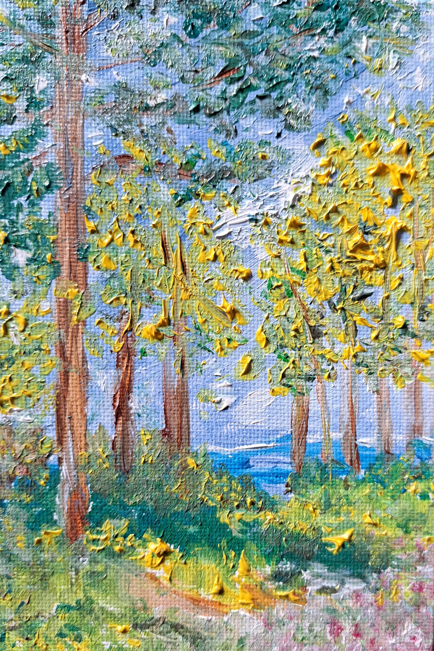 Summer Light Original Oil Painting