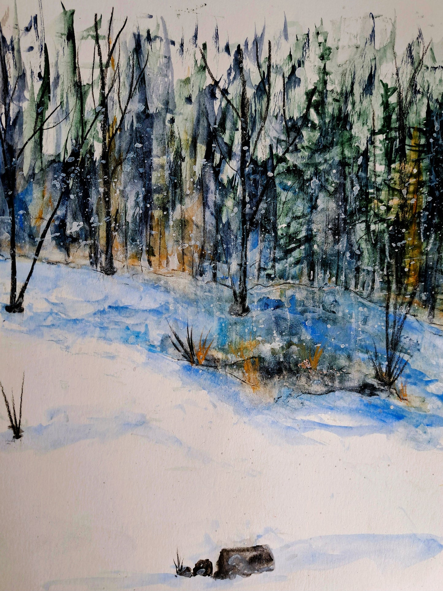 Winter Watercolor Adventure