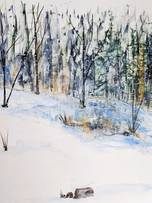 Winter Watercolor Adventure