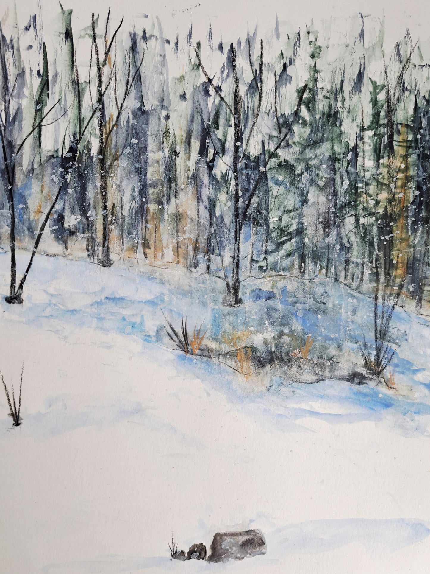 Winter Watercolor Adventure