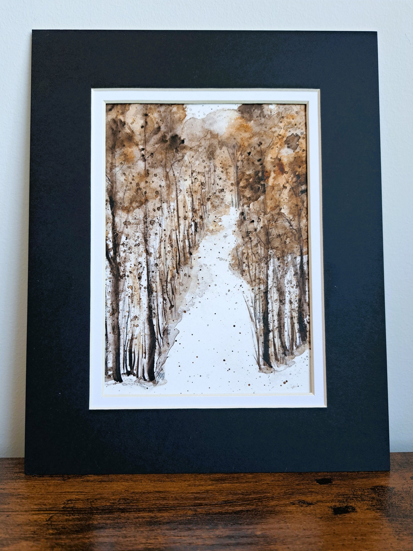 The Cafe Trail Watercolor