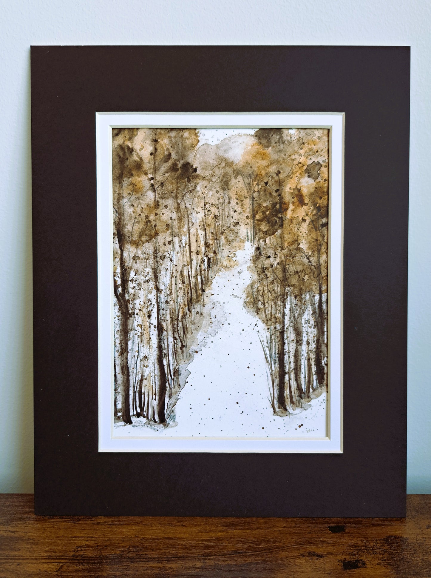 The Cafe Trail Watercolor