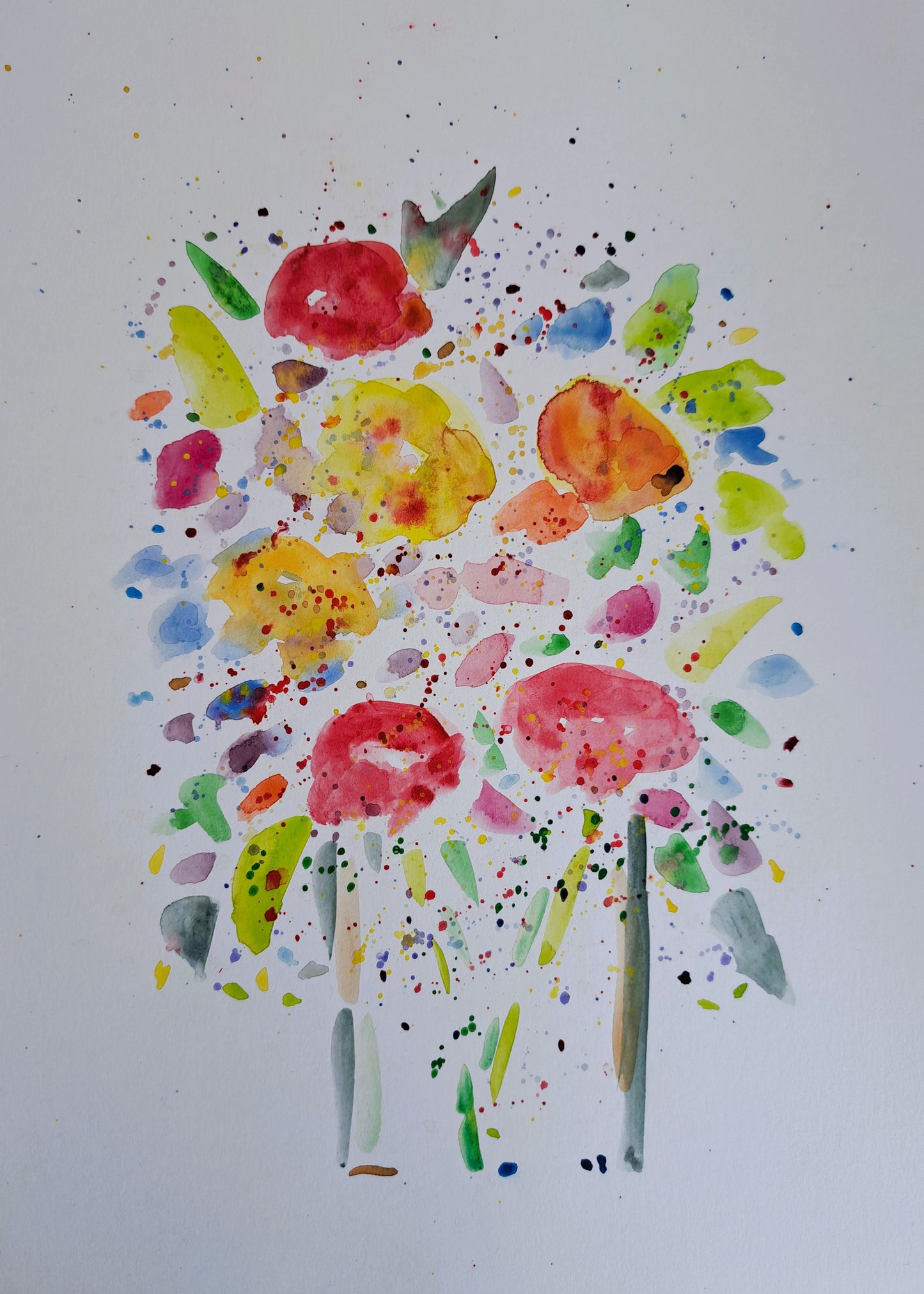 Peaceful Simplicity Watercolor
