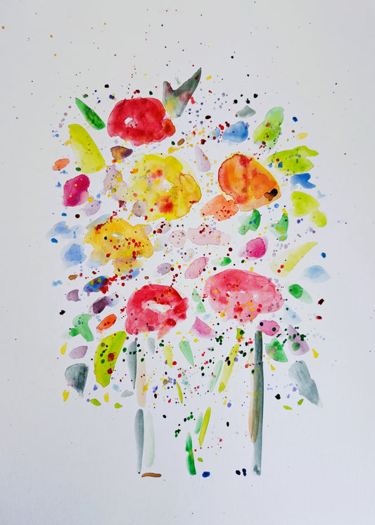 Peaceful Simplicity Watercolor