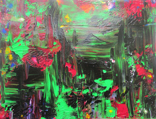 Outer Limits Original Abstract Acrylic Painting