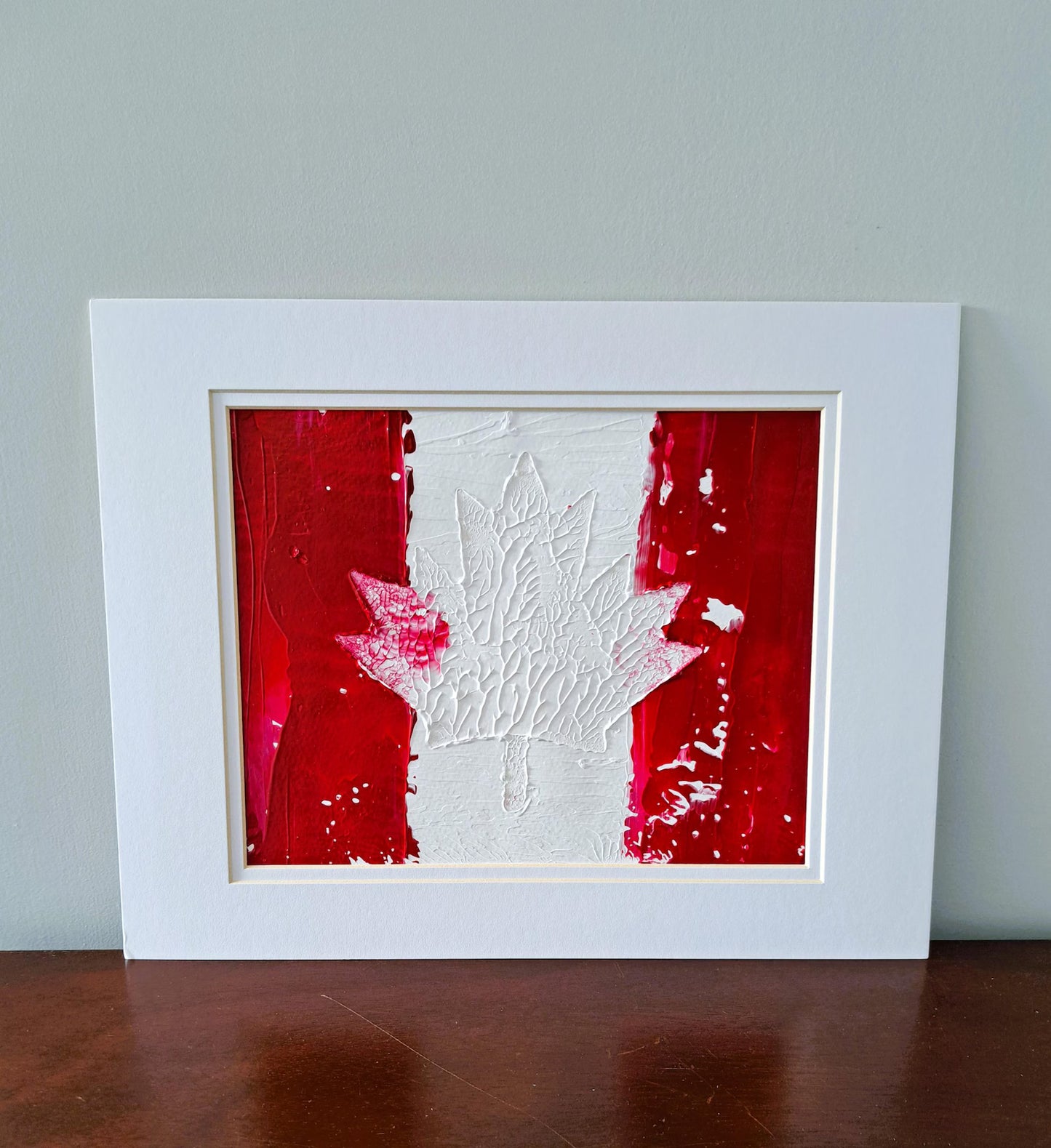 Canadian Flag original Acrylic Painting