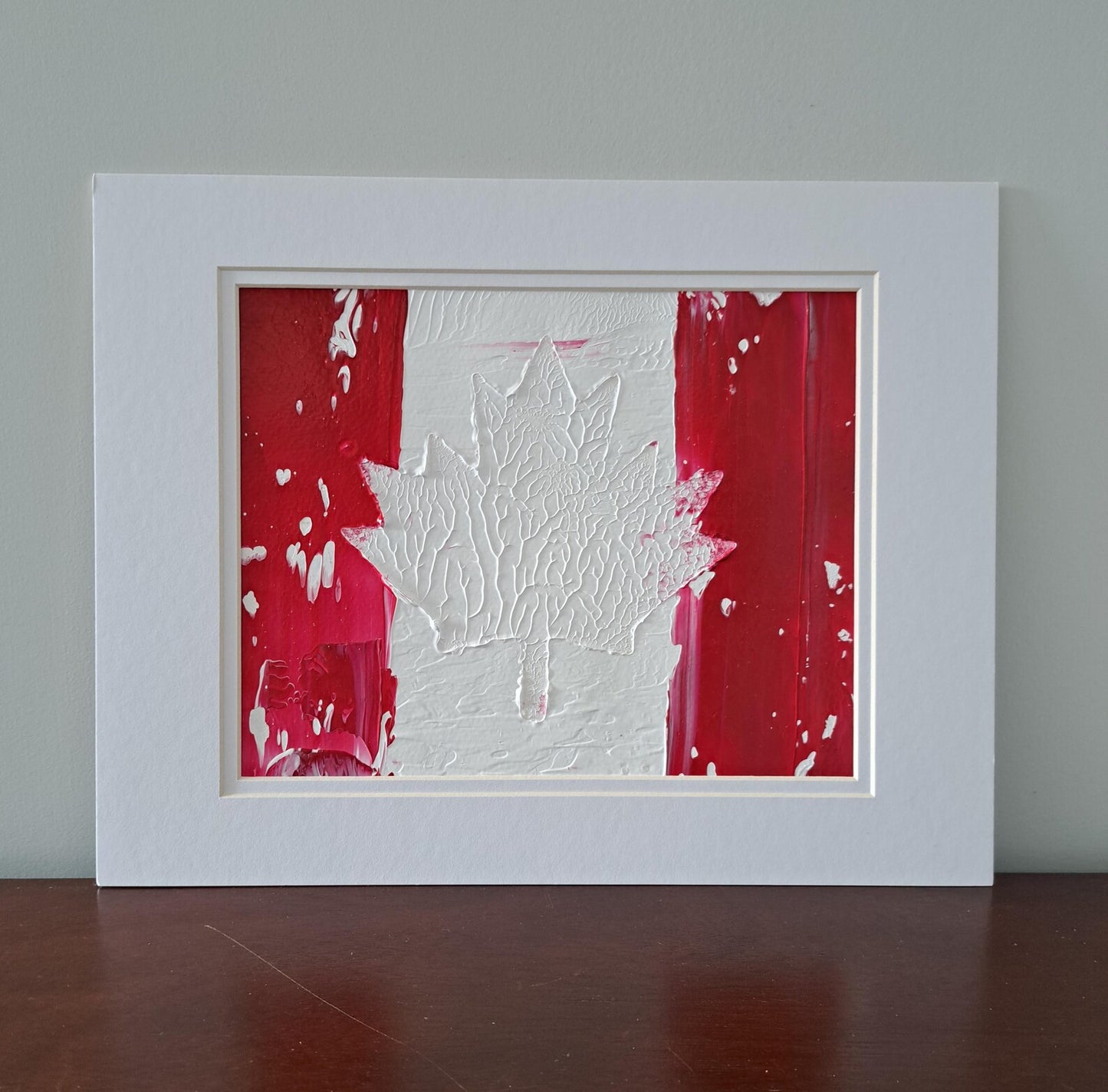 Canadian Flag original Acrylic Painting