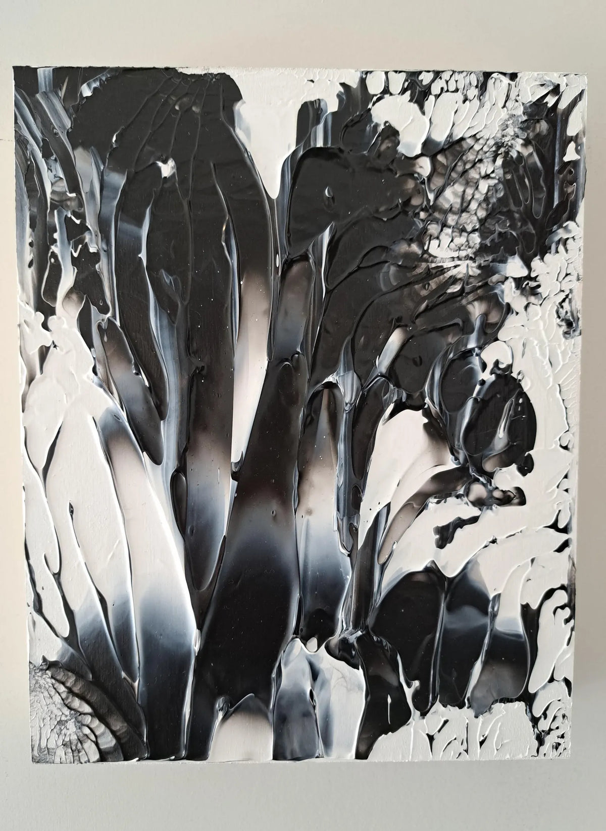 Spirit of the Changing Forest Abstract Acrylic Painting