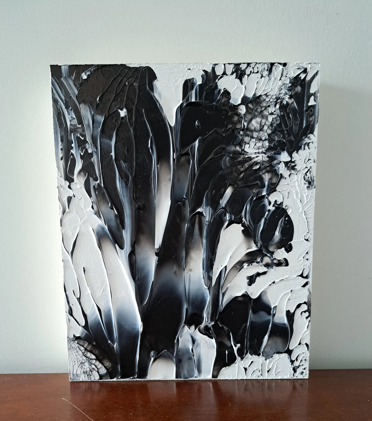 Spirit of the Changing Forest Abstract Acrylic Painting