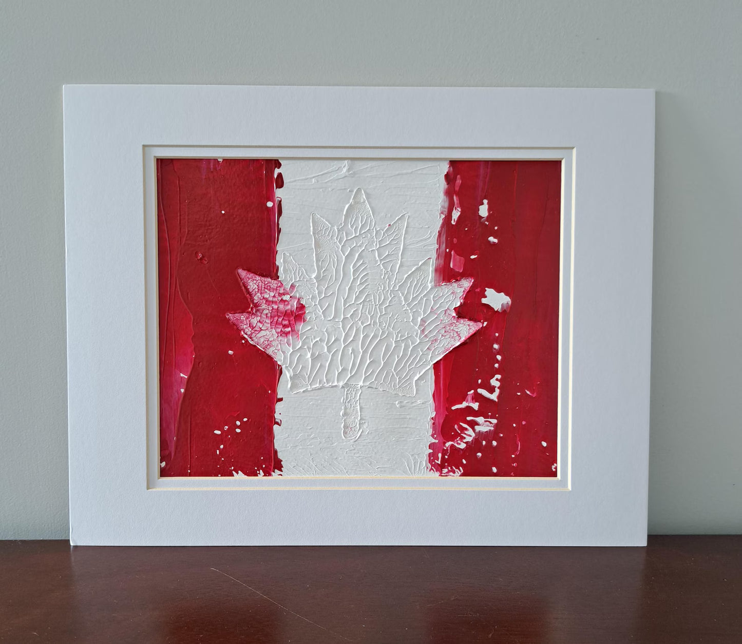 Canadian Flag original Acrylic Painting