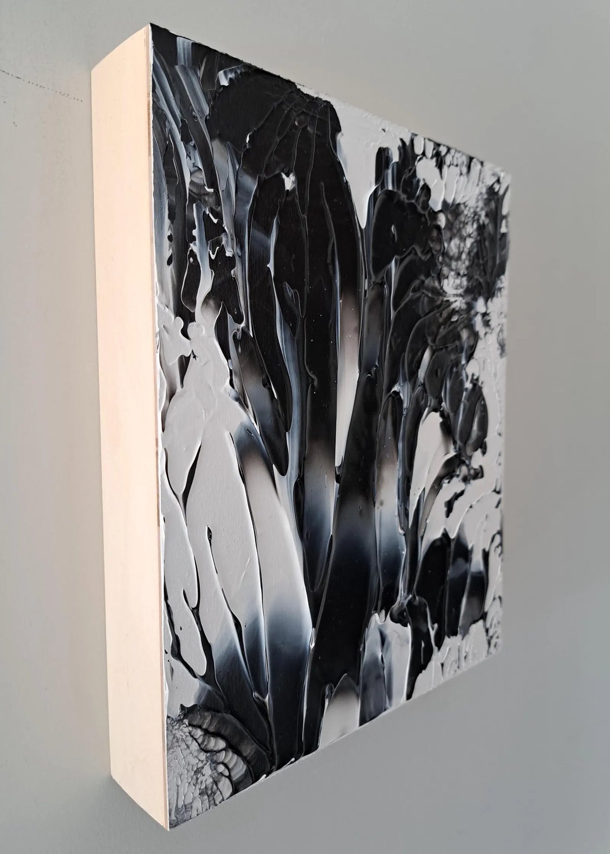 Spirit of the Changing Forest Abstract Acrylic Painting
