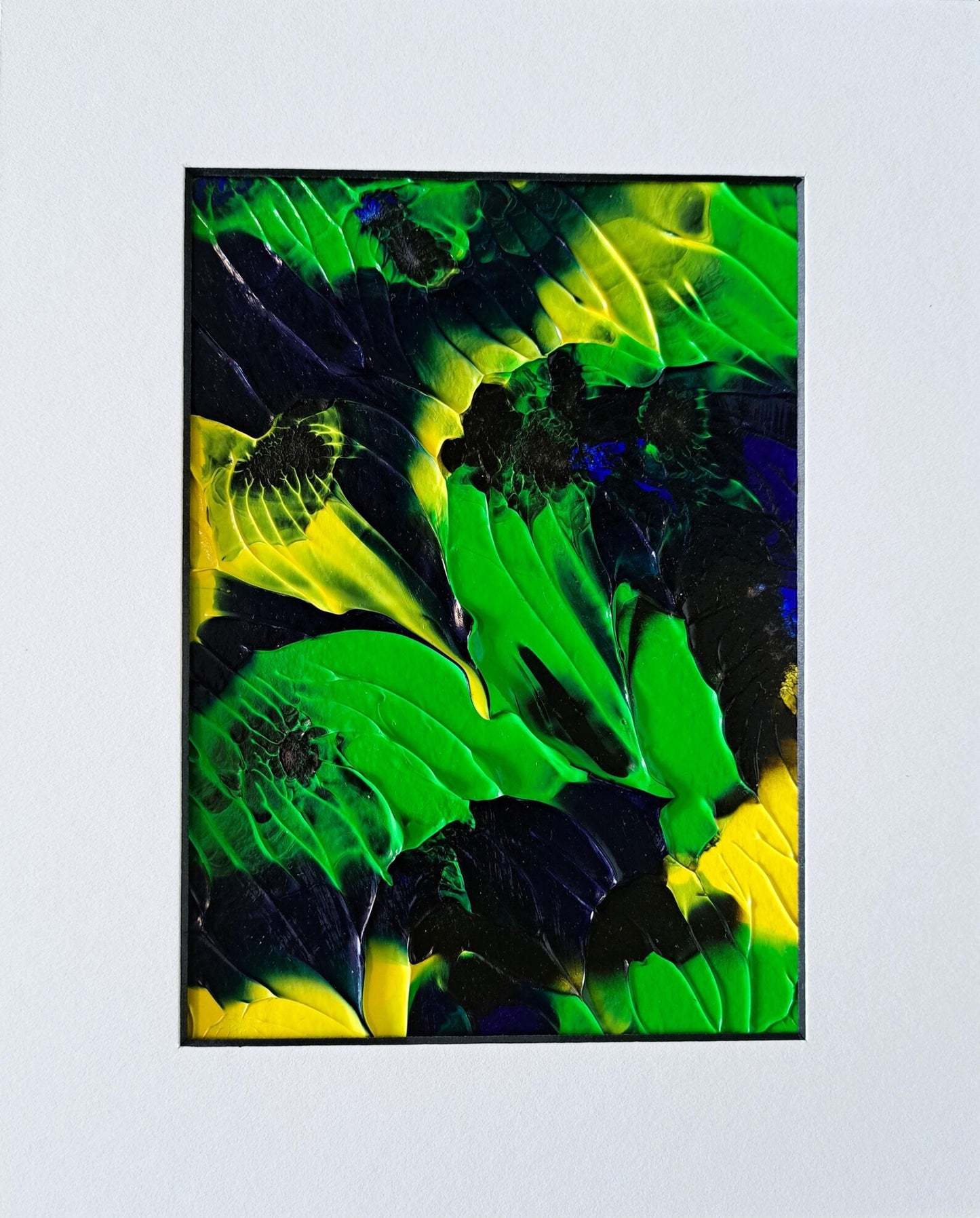 Acrylic Original Tropical Forest Abstract Painting
