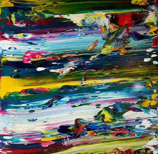 Underwater Adventure Original Canvas Painting