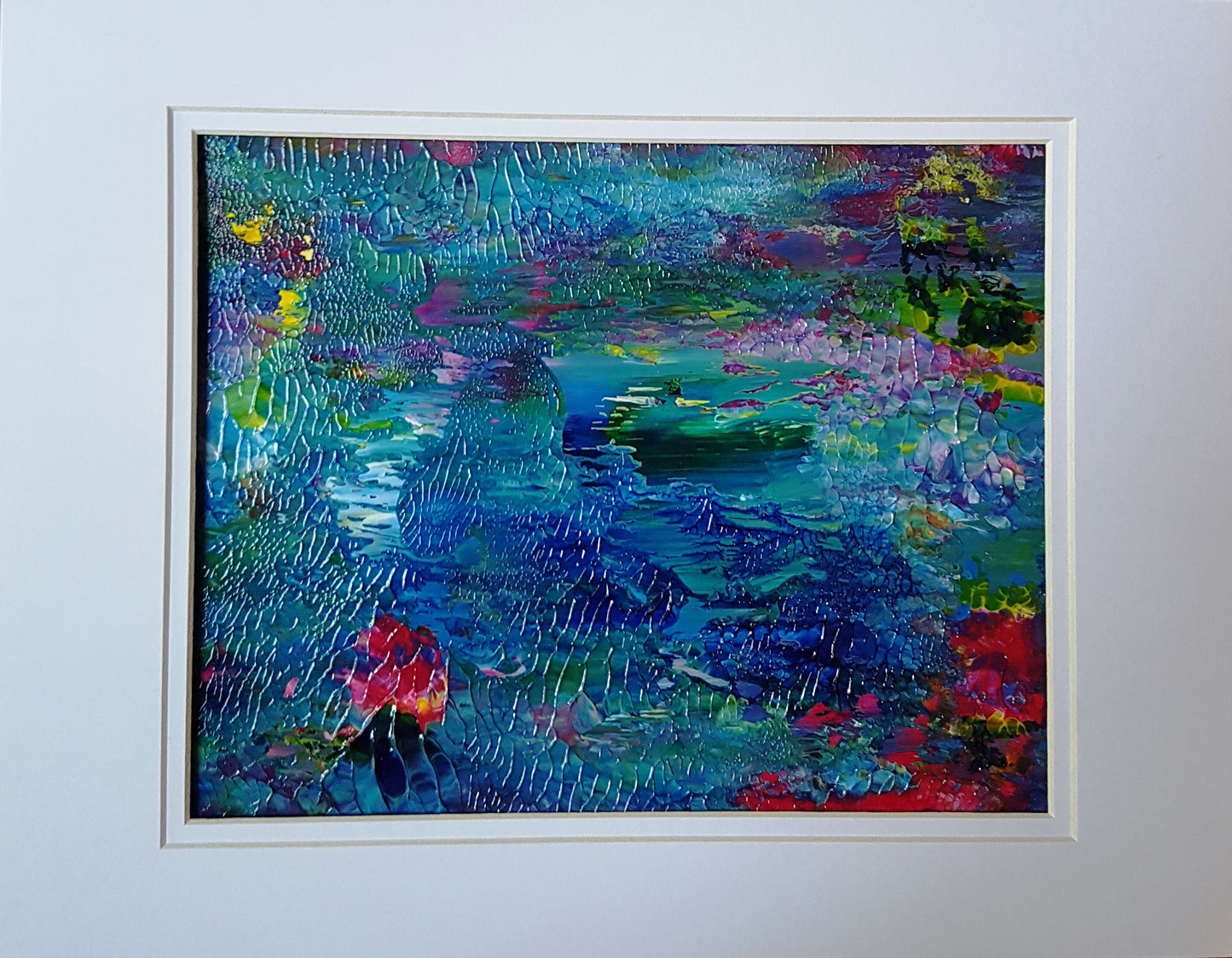 Spirit Lake Abstract Original Painting