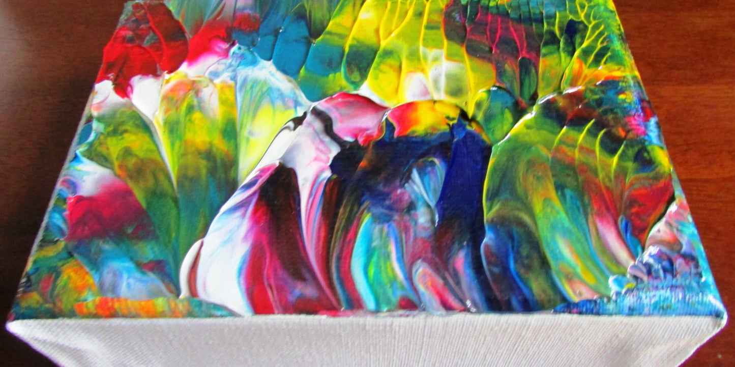 Kaleidoscope  Acrylic Original Abstract Canvas by Ryan O'Neill