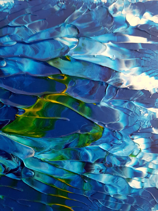 Deep Sea Abstract Acrylic Original Painting
