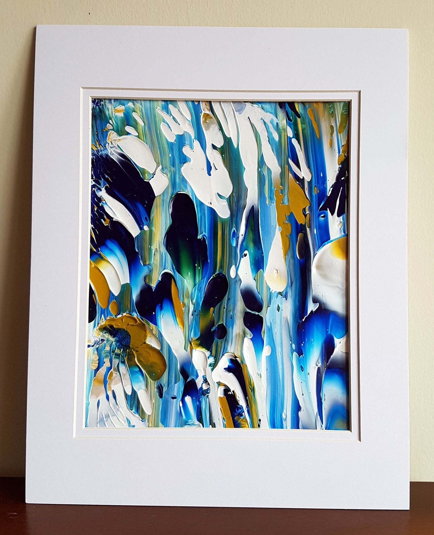 Special Order for Amanda - Sea Life Abstract Acrylic Painting
