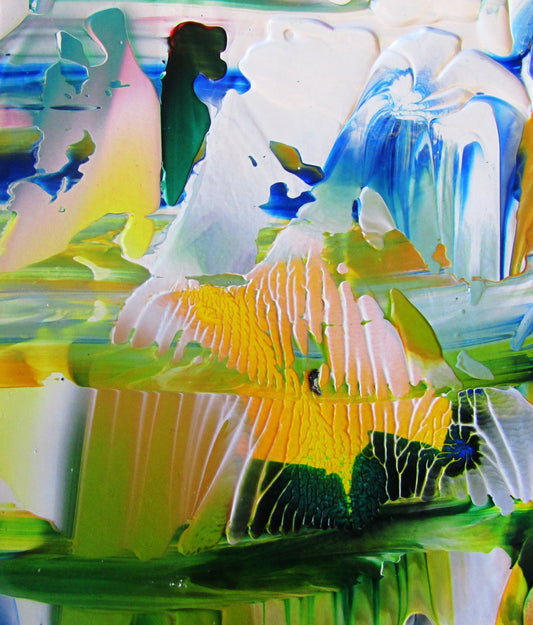 Scenic View Mini Abstract Painting