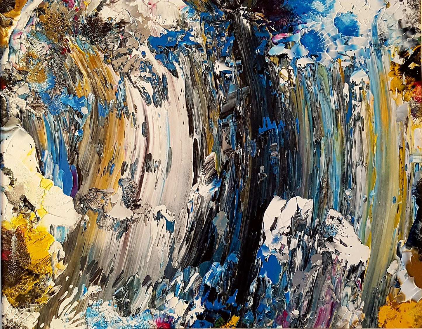 Big Wave Original Abstract Painting Abstract