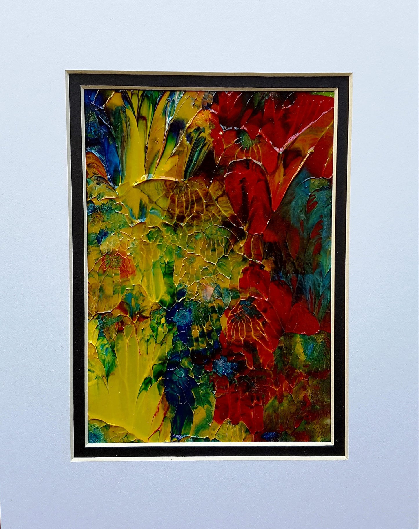 Rich Colors in Nature Abstract Painting