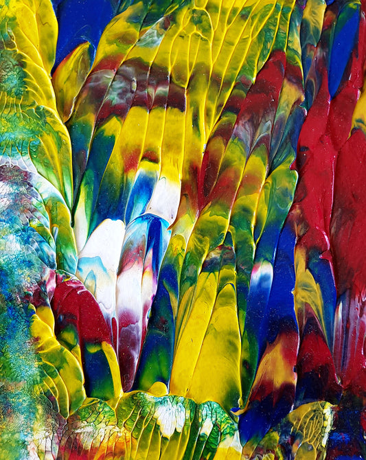 Texture in Nature Abstract Painting