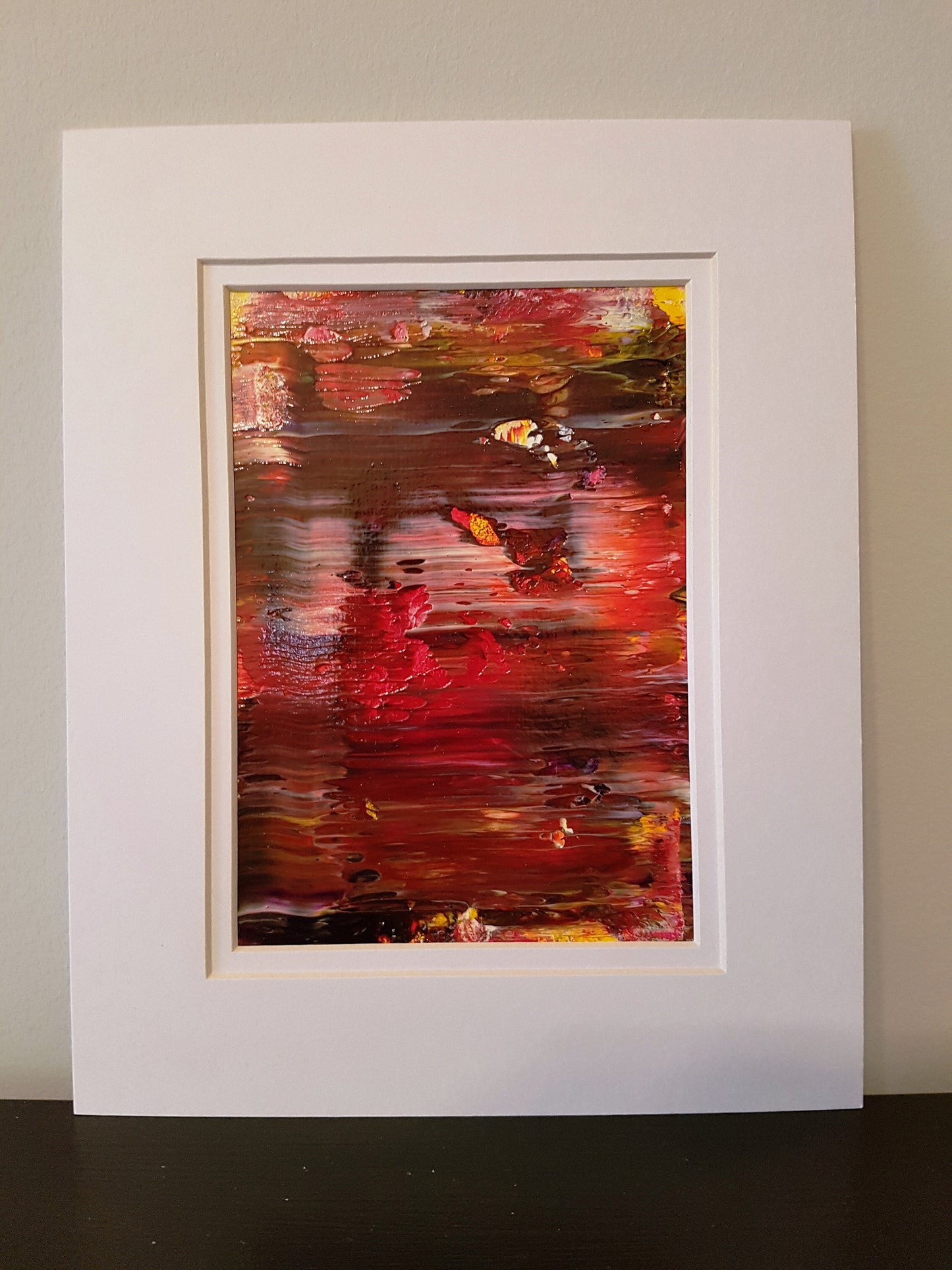 Sunset Abstract Acrylic Painting