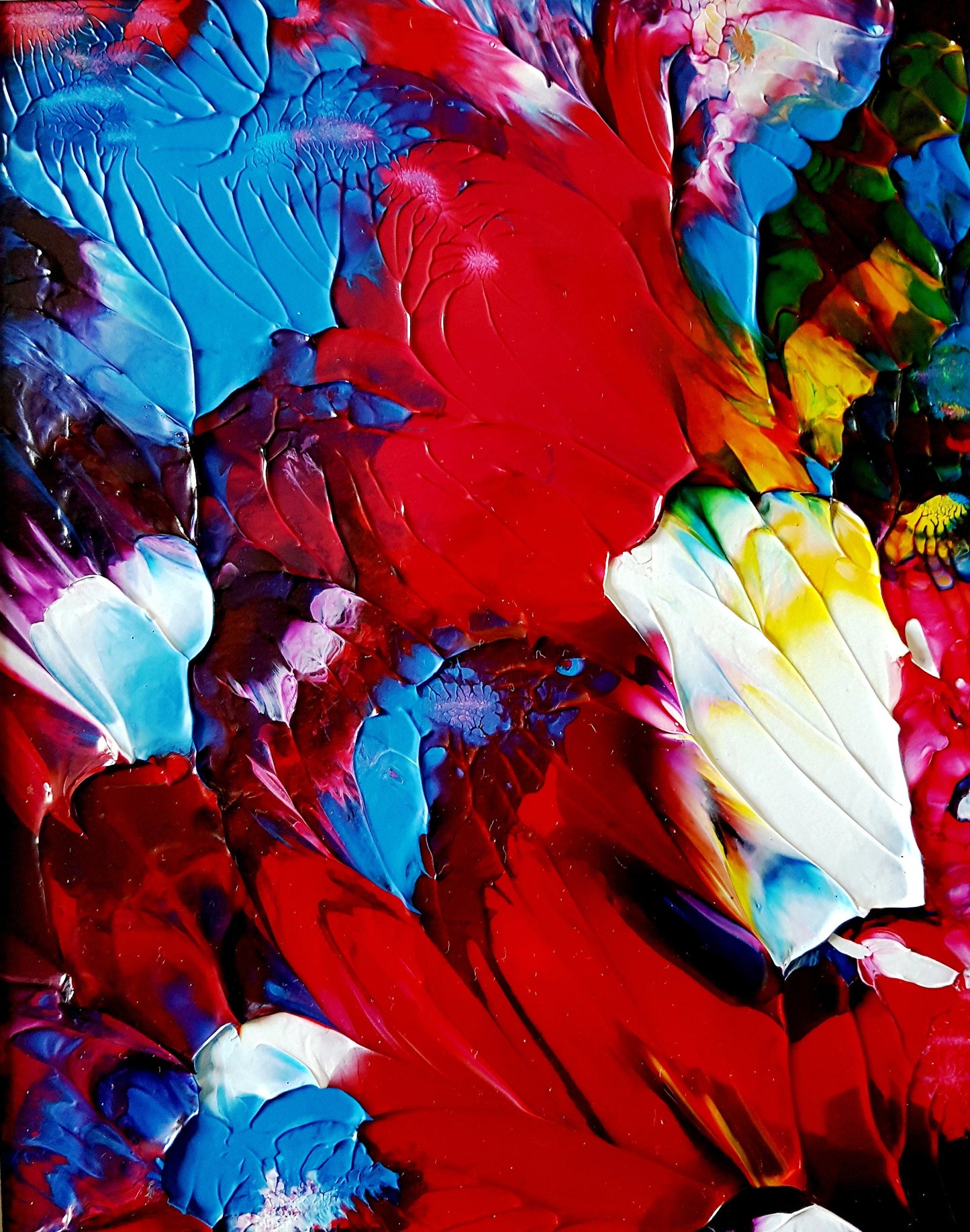 Floral Gift Abstract Original Painting
