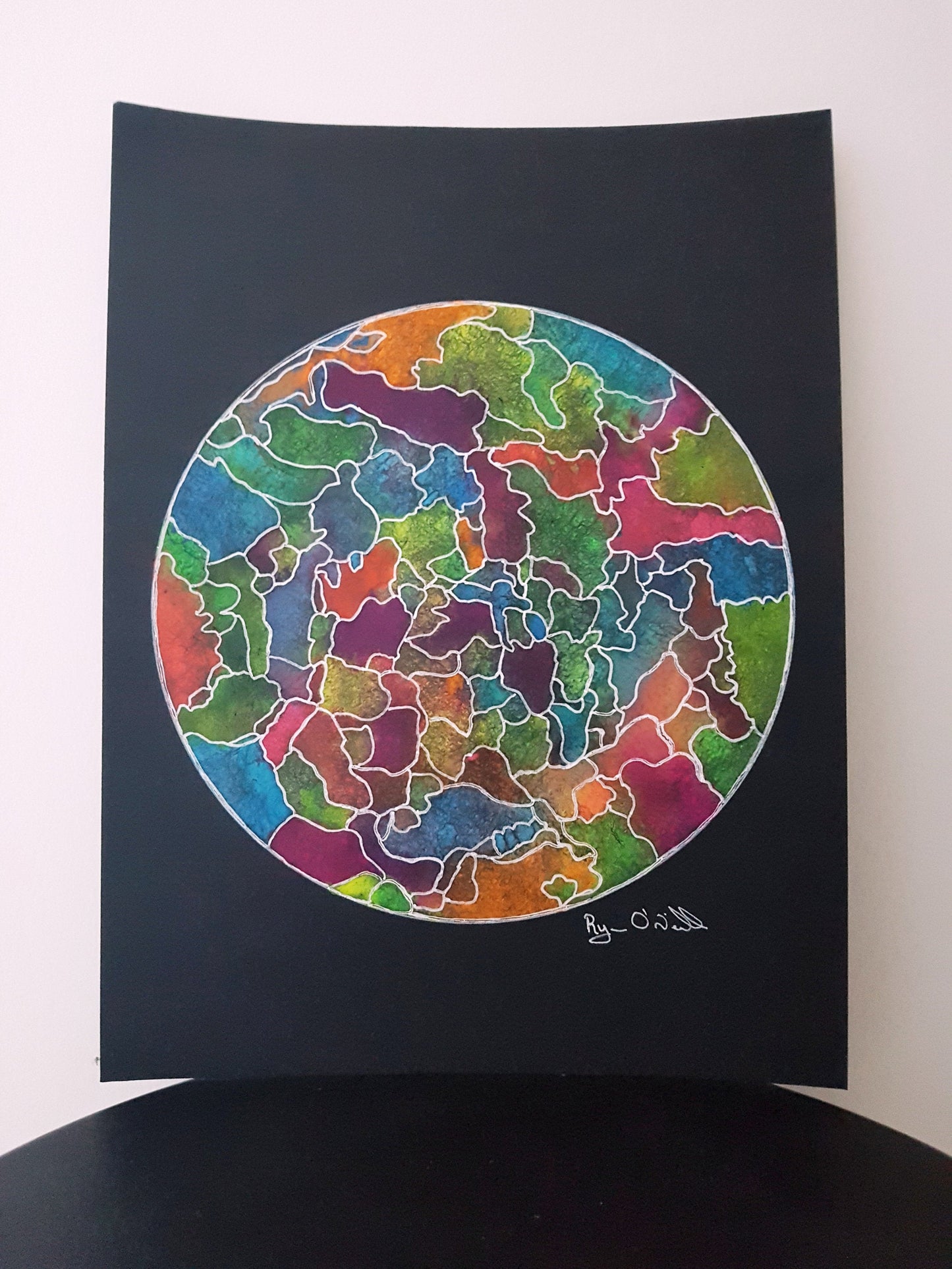 World of Color Original Watercolor Painting