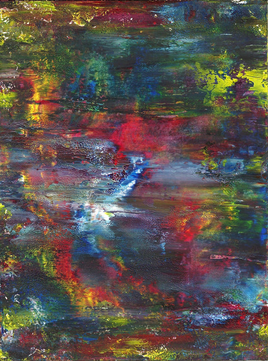Mist over the Pond Original Acrylic Painting
