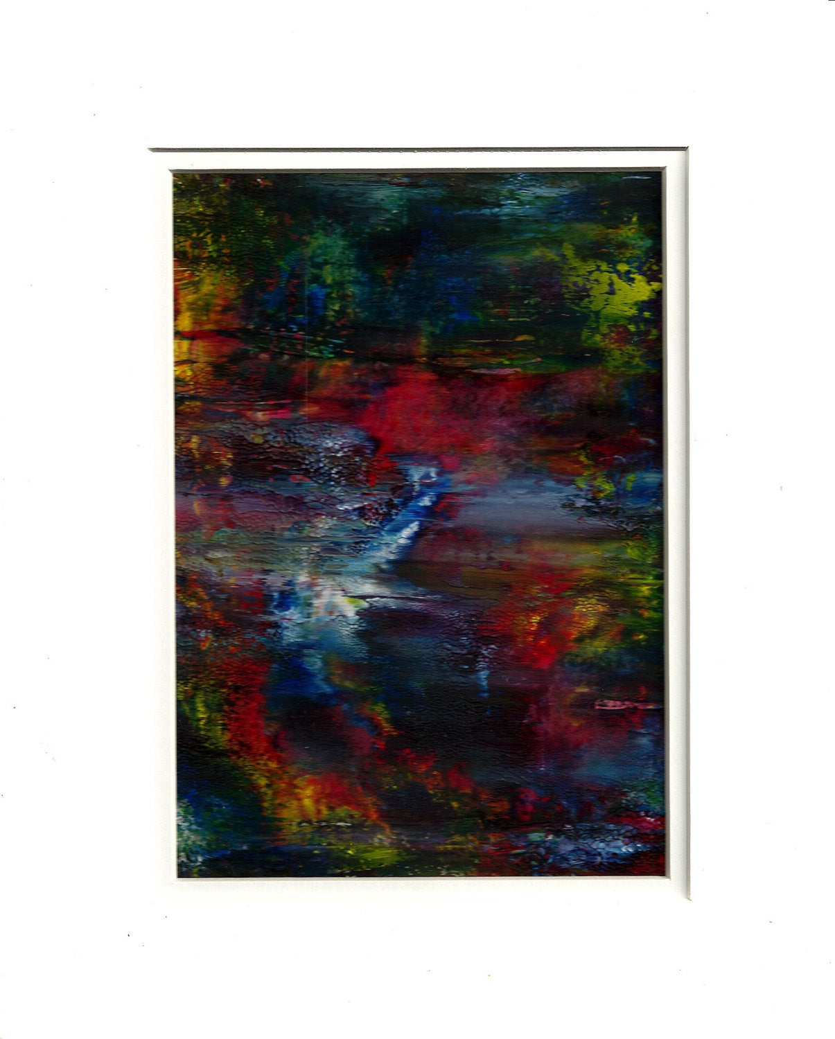 Mist over the Pond Original Acrylic Painting