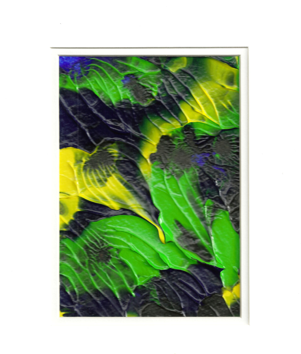 Acrylic Original Tropical Forest Abstract Painting