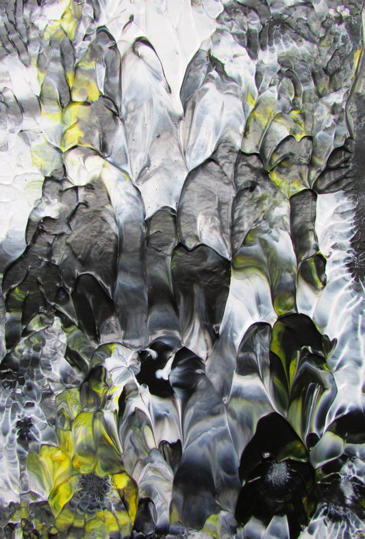 Shadow Garden Acrylic Abstract Original Painting