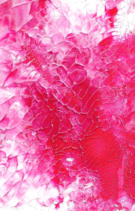 Pink Rose is an original abstract acrylic painting by Ryan O&#39;Neill.